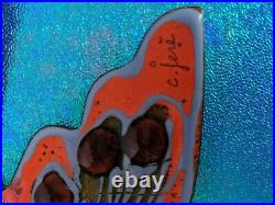 1960's Curtis Jere Signed Enameled Set Of 3 Doves Unique Rare & Beautiful