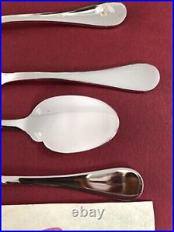 4 Spoons Soup Christofle Uniplat 17CM Very Beautiful Condition Silver Metal Rare