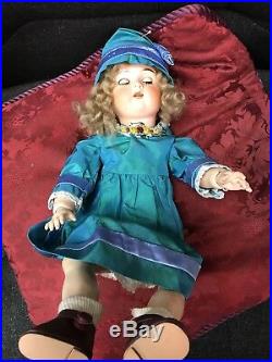 ANTIQUE BISQUE HEAD CUNO OTTO DRESSEL EATONS BEAUTY DOLL c1900-1910 RARE 19
