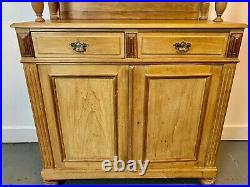 A Rare & Beautiful 100 Year Old Antique French Pine Sideboard Dresser. C1920