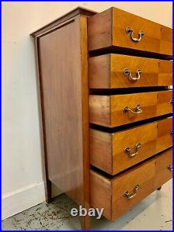 A Rare & Beautiful 100 Year Old Antique Mahogany Chest Of Drawers. C1920
