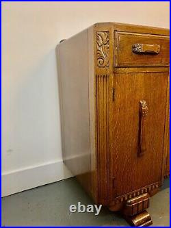 A Rare & Beautiful 100 Year Old Antique Mahogany Sideboard. C1920