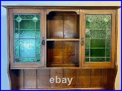 A Rare & Beautiful 100 Year Old Edwardian Antique Art Nouveau Sideboard. C 1920