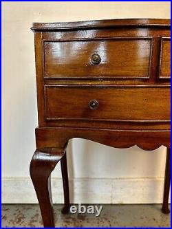 A Rare & Beautiful 110 Year Old Small Edwardian Antique Chest of Drawers. C1910