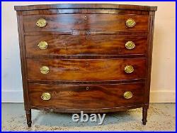 A Rare & Beautiful 140 Year Old Victorian Antique Chest Of Drawers. C 1880