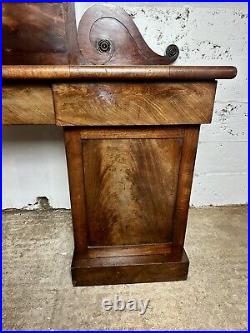 A Rare & Beautiful 140 Year Old Victorian Antique Pedestal Sideboard. C1880