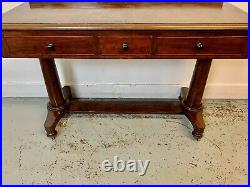A Rare & Beautiful 140 Year old Victorian Antique Mahogany Side Table. C1880