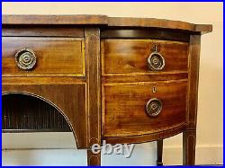 A Rare & Beautiful 160 Year Old Victorian Antique Inlaid Sideboard. C1860
