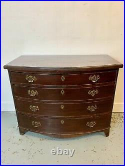 A Rare & Beautiful 170 Year Old Victorian Antique Chest Of Drawers. C 19th