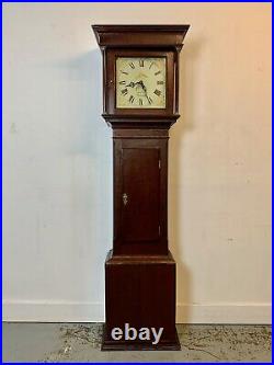 A Rare & Beautiful 190 Year Old Antique Grandfather Clock. C1820 Jones. Newtown