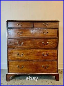 A Rare & Beautiful 200 Year Old Georgian Antique Chest Of Drawers. C 1820