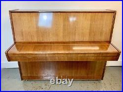 A Rare & Beautiful 20th Century High Gloss Upright Piano By Rodesch With Stool
