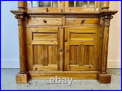 A Rare & Beautiful 20th Century Pine Glazed Dresser. Beautiful