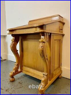 A Rare & Beautiful 20th Century Regency Revival Mahogany Davenport Desk
