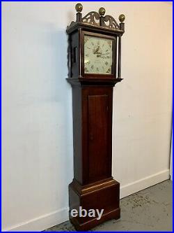 A Rare & Beautiful 225 Year Old Antique Grandfather Clock. C1795. Saxmundham