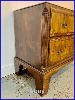A Rare & Beautiful 260 Year Old Georgian Antique Chest Of Drawers. C 1760