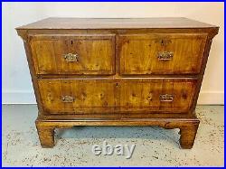 A Rare & Beautiful 260 Year Old Georgian Antique Chest Of Drawers. C 1760