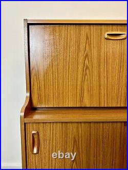 A Rare & Beautiful 50 Year Old Mid Century Fall Front Bureau By Schreiber. C1970