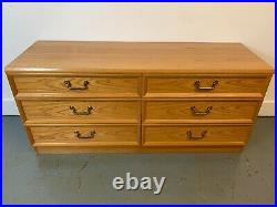 A Rare & Beautiful 60 Year Old Double Chest Of Six Drawers. Made By G Plan