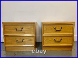 A Rare & Beautiful 60 Year Old Pair Of Bedside Drawers. G Plan By E Gomme
