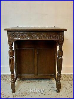 A Rare & Beautiful 80 Year Old Jacobean Revival Davenport Desk. C1940