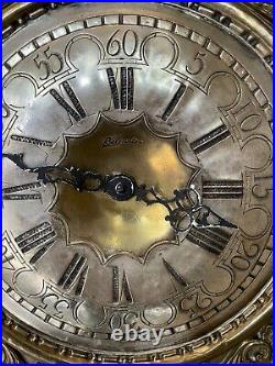 A Rare & Beautiful French Comtoise Wall Clock. (interior Design Piece)