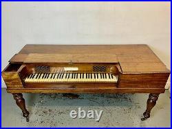 A Rare & Beautiful Regency Mahogany Square Piano By John Broadwood & Sons. C1830