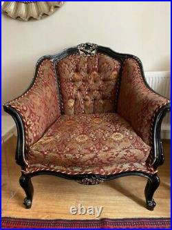 A Rare beautiful Antique Turkish Living-Room set 4 Chairs and a 3 seater couch