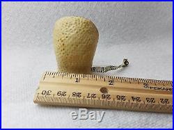 Antique BATHING BEAUTY in CABANA TAPE MEASURE c1920's, RaRe and ADORABLE