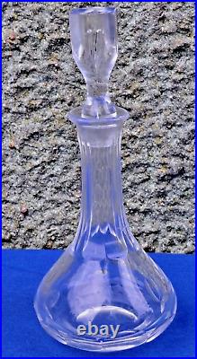 Antique Baccarat// Crystal Miniature Carafe, Super RARE Per CS 15cm tall a1830