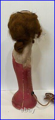 Antique Carnival Cellupon Doll Kewpie Lamp Bathing Beauty Fiber Pulp Toy Rare