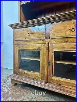 Antique Eastern Dresser. C1930's Hardwood Kitchen Dresser. Rare & Beautiful