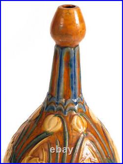 Antique Floral Roseville Weller Experimental Vase Large Beautiful Stunning Rare
