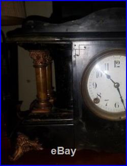 Antique Seth Thomas/sessions Mantle Clock Beautiful Rare (runs)