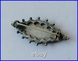 Antique Victorian Bicycle Brooch Sterling Silver Hallmarked Rare Unusual Bike