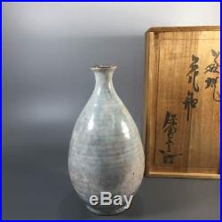 Antique vase Hagi ware Japan retro antique popular beautiful rare EMS F/S