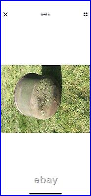 BEAUTIFUL HUGE ANTIQUE CAST IRON CAULDRON RARE, FRENCH 45gals, 200ltrs, Very Heavy