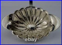 BEAUTIFUL RARE FRENCH STERLING SILVER PUNCH LADLE c1870 ANTIQUE CHRISTOFLE 86g