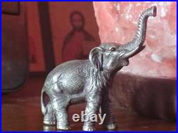 BEAUTIFUL Silver elephant. Stamp of 84 silver. RARE interesting item