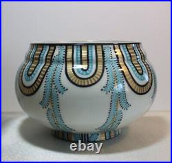 Beautiful And Rare Art Deco Meissen Vase