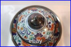 Beautiful And Rare Le Tallec Bowl & Cover With Puirfocat Silver