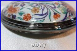 Beautiful And Rare Le Tallec Bowl & Cover With Puirfocat Silver