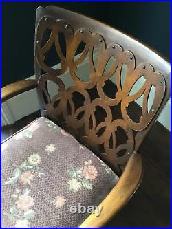 Beautiful Arts and crafts art nouveau antique chair Vintage Unusual Rare