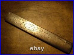 Beautiful High Quality Japanese Samurai Rare Silver Kozuka With Crabs And Waves