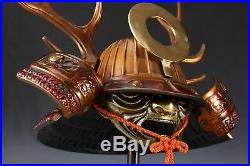 Beautiful Japanese Samurai Helmet -Honda Tadakatsu Kabuto- extremely rare