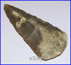 Beautiful Kent Uk Found Rare Large Neolithic Flint Spear Head Or Knife Blade