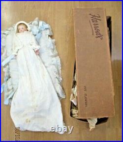 Beautiful Pierotti Type Poured Wax Rare Smaller Antique Doll 13 Inch/33cm