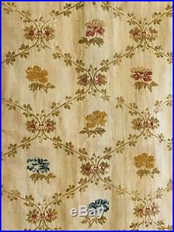 Beautiful Rare 18th C. French Linen and Wool Embroidery (2934)