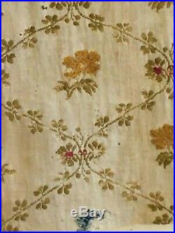 Beautiful Rare 18th C. French Linen and Wool Embroidery (2934)