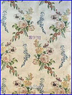 Beautiful Rare 18th Century French Silk Brocade Fabric (2896)